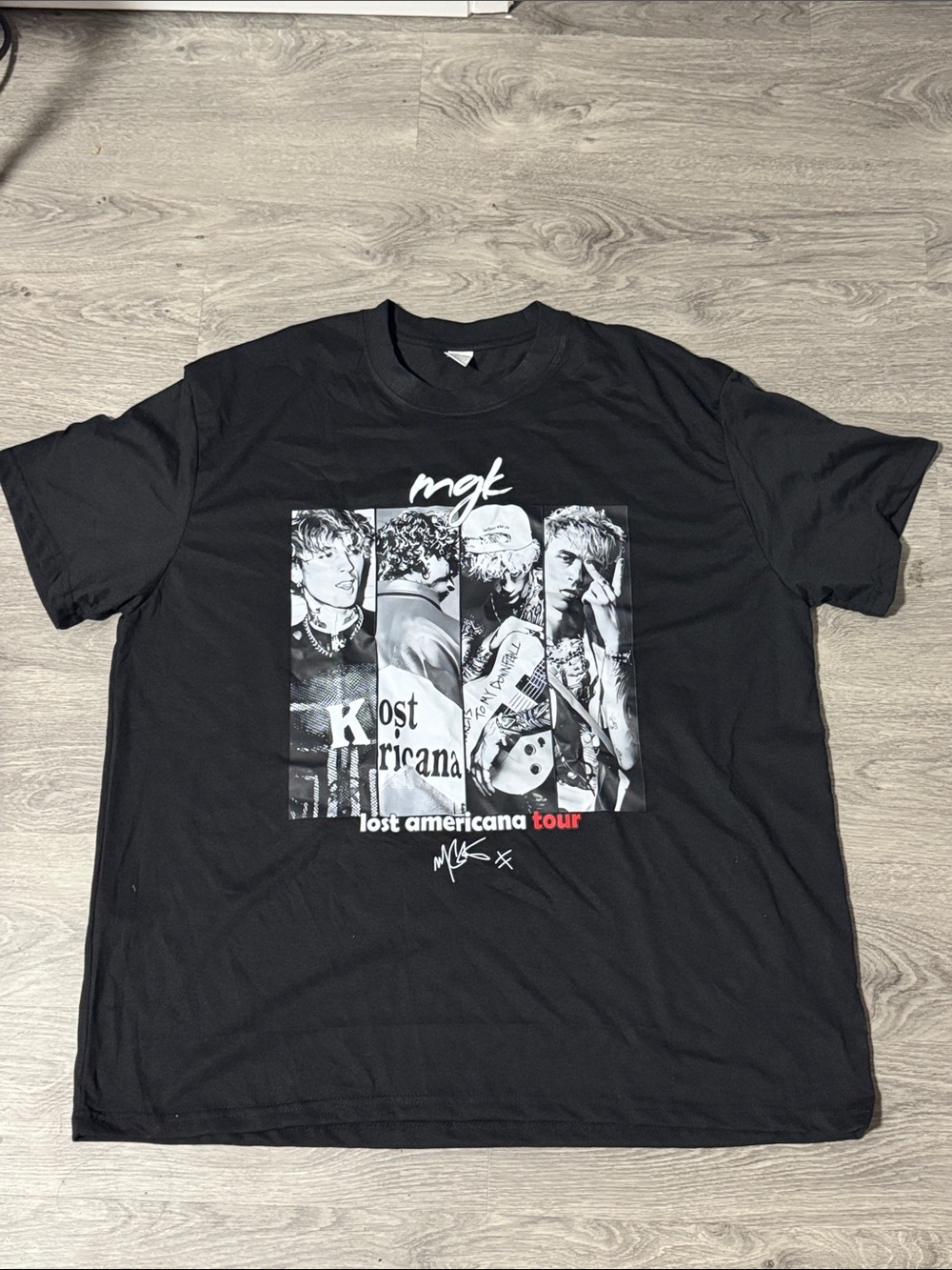 Machine Gun Kelly Tour Tee Shirt